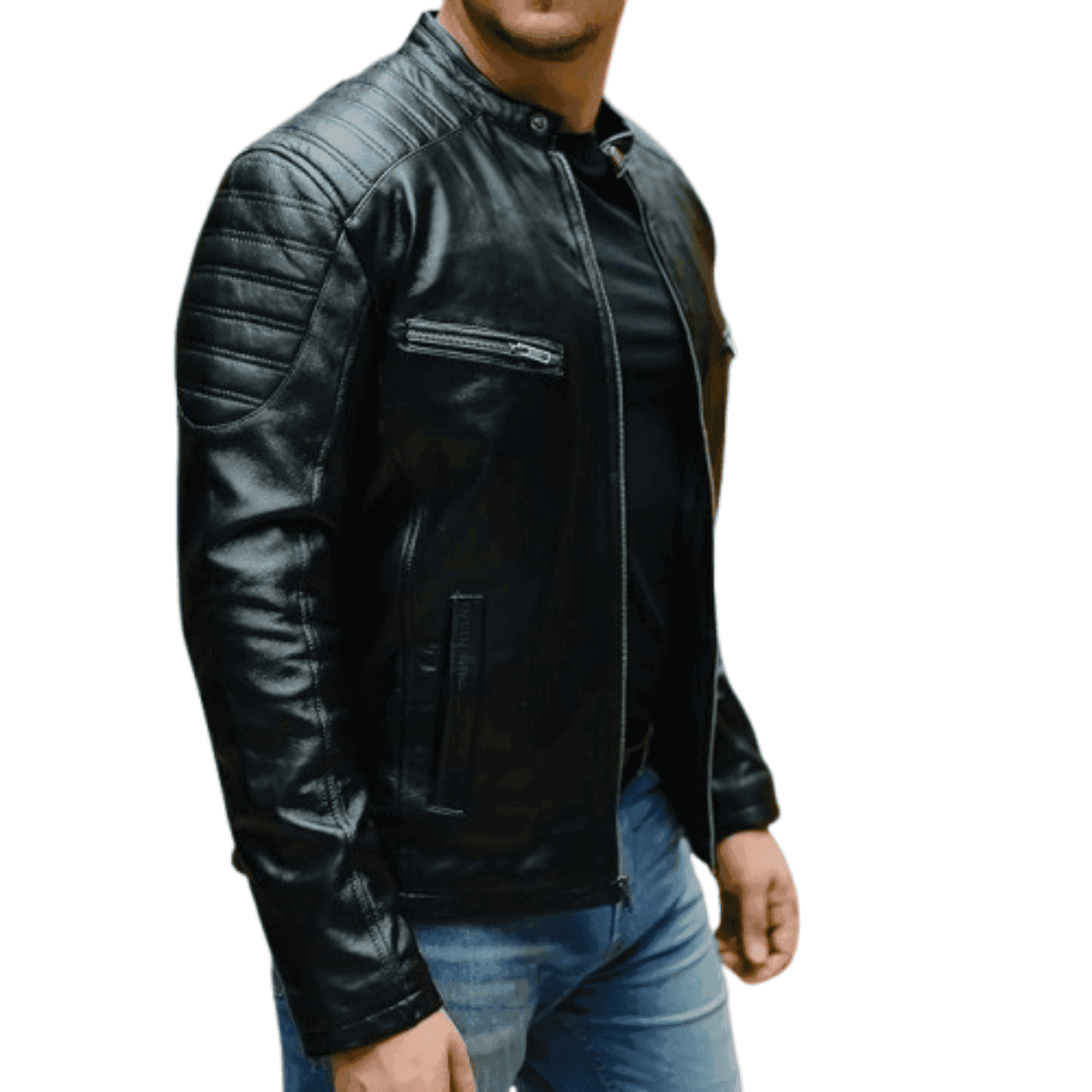 Classic Leather Jacket Men - Styriz Jackets 