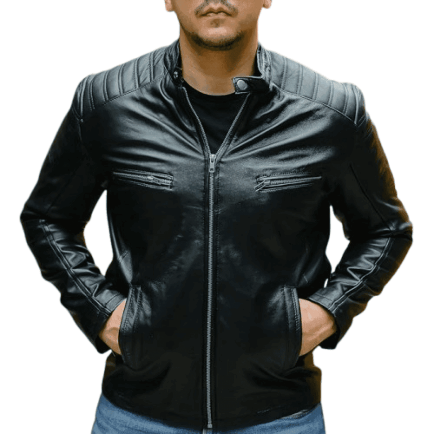 Classic Leather Jacket Men - Styriz Jackets 