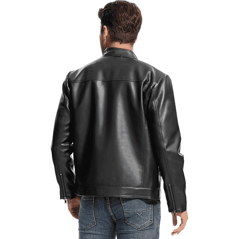 Leather Jacket Men Lightweight Motorcycle Jackets - Styriz Jackets 